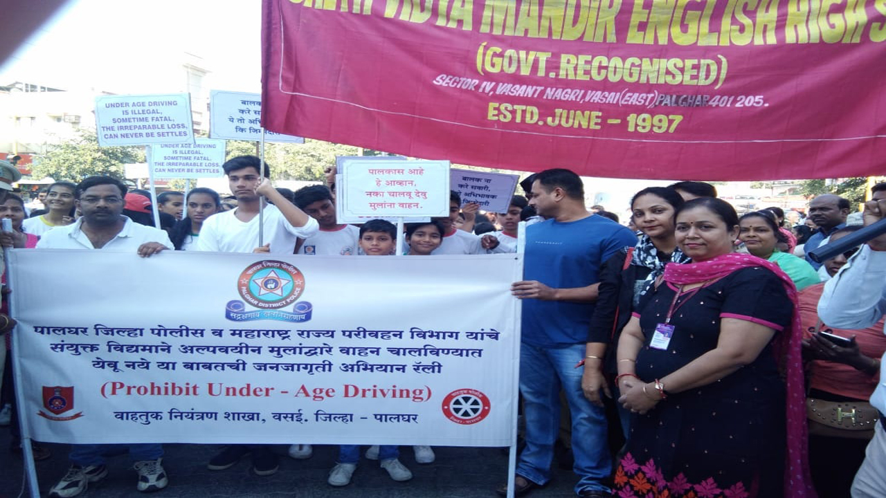 Underage Awareness Rally by SVM students
